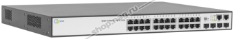 Управляемый POE коммутатор уровня 2+ SNR-S2990G-24TX-POE