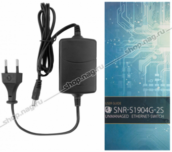 Неуправляемый коммутатор SNR-S1904G-2S