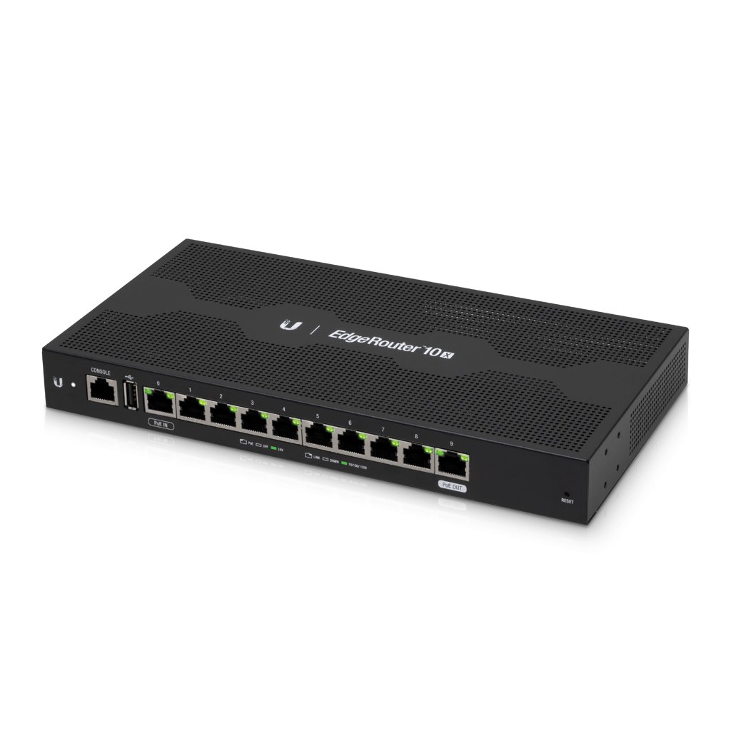 Маршрутизатор Ubiquiti EdgeRouter 10X