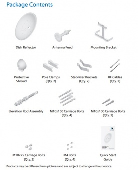 Антенна Ubiquiti для AirFiber 3x, 26 дБ