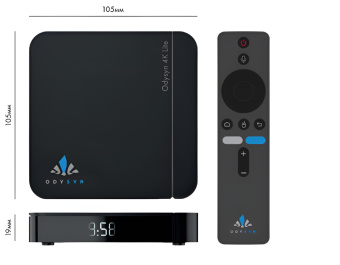 Телевизионная приставка Odysyn RedCat 4k lite с Bluetooth пультом