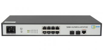  POE   2 SNR-S2985G-8T-POE