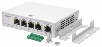 PoE коммутатор-удлинитель интерфейса Ethernet 1000Mbs PEXT 1/4