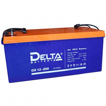 Delta GX 12-200 свинцово-кислотный аккумулятор