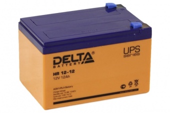 Свинцово-кислотный аккумулятор Delta HR 12-12