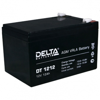 Свинцово-кислотный аккумулятор Delta DT 1212